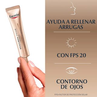 Eucerin Hyaluron Filler + Elasticity Contorno De Ojos Fps15 - 15ml