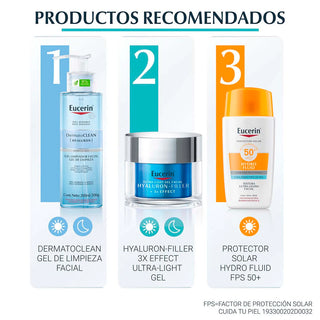 Eucerin Hyaluron Filler 3Xeffect Antiedad Gel 50ml