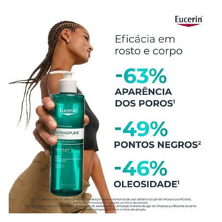 Eucerin Dermopure Clinical Gel Limpiador 400ml