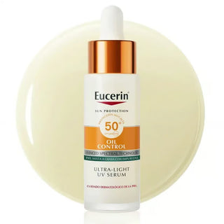 Eucerin Oil Control Sérum Ultra Light SPF50 Protector Solar Facial 30ml