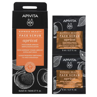 Apivita Mascarilla Facial Exfoliante Con Albaricoque 2X8ml