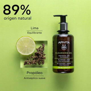 Apivita Gel Limpiador Propolis y Lima 200ml