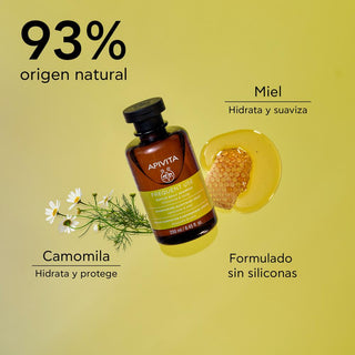 Apivita Shampoo Suave Uso Frecuente 250ml