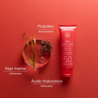 Apivita Bee Sun Safe Hydra Fresh Gel-Crema Facial SPF50 50ml