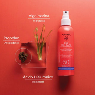 Apivita Bee Sun Safe Protector Solar Spray Ultraligero SPF50 200ml