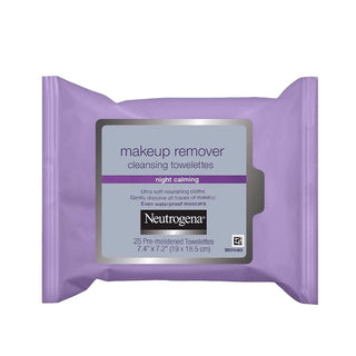 Neutrogena Toallitas Desmaquillantes Night Calming 25pzs
