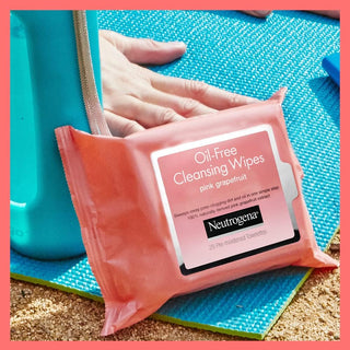 Neutrogena Toallitas Desmaquillantes Oil Free Con Extracto De Toronja 25pzs