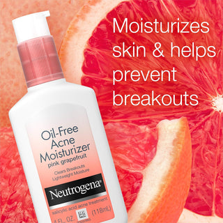 Neutrogena Crema Humectante Oil Free Con Extracto De Toronja 118ml