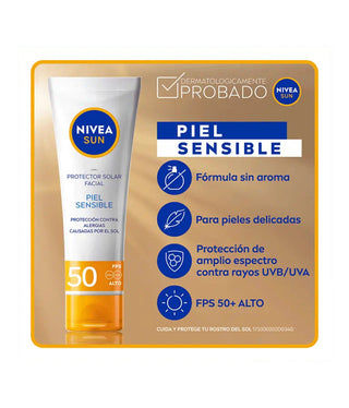 Nivea Sun Piel Sensible 50ml