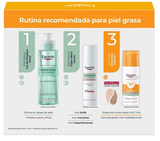 Eucerin Kit Sun Oil Control 50ml + Corporal 200ml + Mini Oil Control 20ml