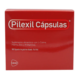 Pilexil Cápsulas Para El Cabello - Suplemento Alimenticio 100caps