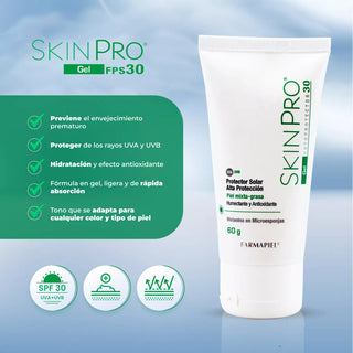 Farmapiel SkinPro Gel Fps30+ 60gr