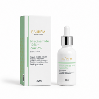 Baukem Niacinamide 10% + Zinc 2% 30 ml