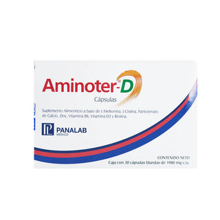 Panalab Aminoter D Cápsulas Con 30pzas