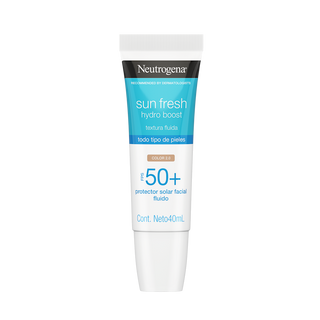 Neutrogena Protector Solar Facial Sun Fresh Hydro Boost Color 2.0 40ml