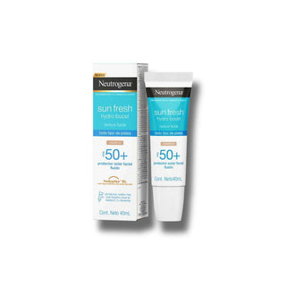 Neutrogena Protector Solar Facial Sun Fresh Hydro Boost Color 2.0 40ml