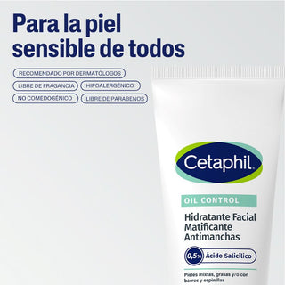 Cetaphil Oil Control Hidratante Facial Matificante 100ml
