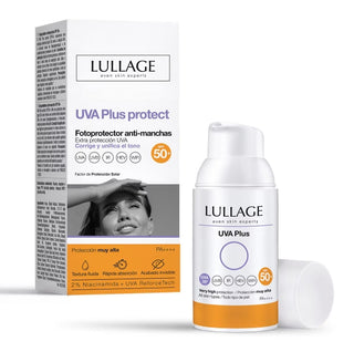 Lullage Uva Plus Protect Fotoprotector Anti-manchas SPF50+ 50ml