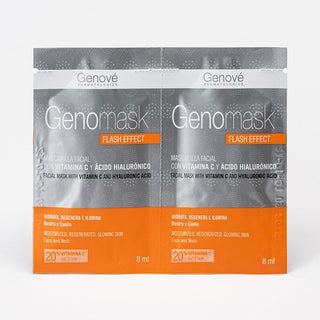 Genové Genomask Mascarilla Con Vitamina C Y Ácido Hialurónico 6x8ml