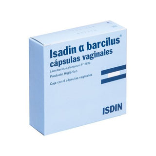 ISDIN ISADIN BARCILUS CAPSULAS VAGINALES CAJA CON 6 CAPSULAS