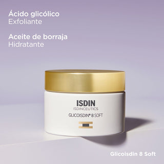 ISDIN Glico Crema Facial Antiedad 8% 50 ml