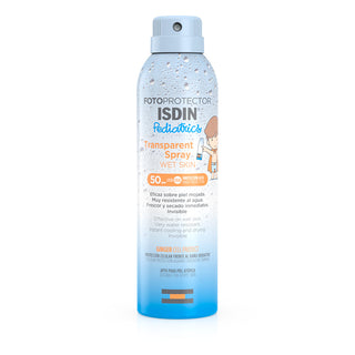 ISDIN Transparent Spray Wet Skin Pediatrics SFP50 250 ml