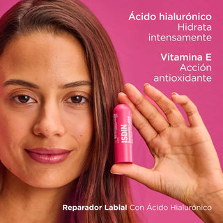Isdin Reparador Labial Rosa 4g