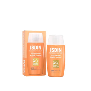 Isdin Fusion Water Magic Glow Fotoprotector Facial Iluminador SPF50 50ml