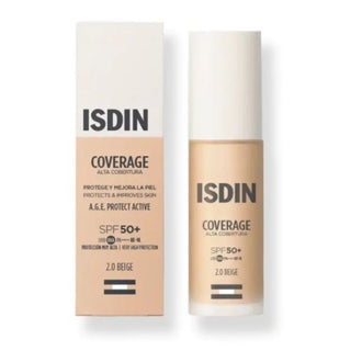 Isdin FP Coverage Tono 2 Beige SPF50 Protector Solar con Color 30ml