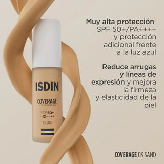 Isdin FP Coverage Tono 3 Sand SPF50 Protector Solar con Color 30ml