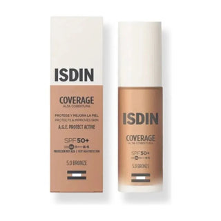 Isdin FP Coverage Tono 5 Bronze SPF50 Protector Solar con Color 30ml
