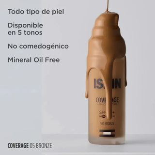 Isdin FP Coverage Tono 5 Bronze SPF50 Protector Solar con Color 30ml
