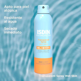 Isdin Protector Solar Transparent Spray Wet Skin SPF50 100ml