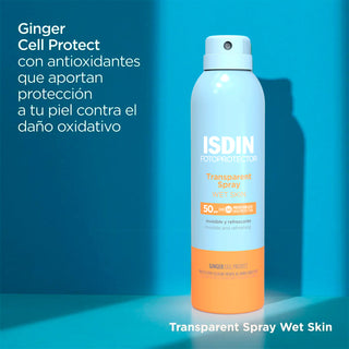 Isdin Protector Solar Transparent Spray Wet Skin SPF50 100ml