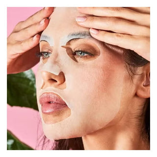 Iroha Nature Mascarilla Facial Natural Iluminadora con Vitamina C Tisu
