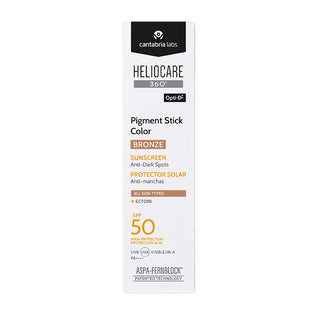 Cantabria Heliocare 360° Pigment Stick Bronze FPS50 Fotoprotector Con Color 10g