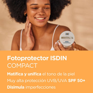 ISDIN Fotoprotector  50+ Compacto Color Bronce 10 gr