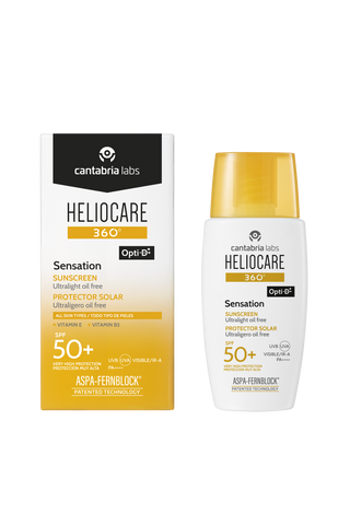 Cantabria Heliocare 360 Sensation Ultralight Oil Free SPF50 50ml