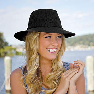 Wallaroo Sombrero con Protección Solar UPF50+ Victoria Fedora Navy