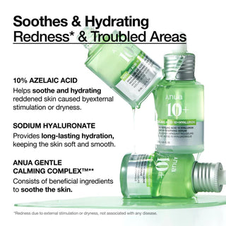 Anua Azelaic Acid 10 Hyaluron Redness Soothing Sérum 30ml