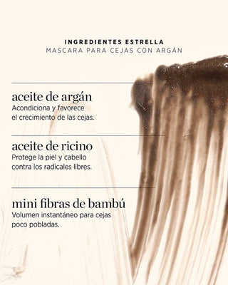 Ere Perez Mascara Para Cejas con Argán Tono Pristine 3.5ml