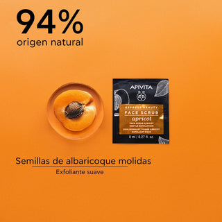 Apivita Mascarilla Facial Exfoliante Con Albaricoque 2X8ml