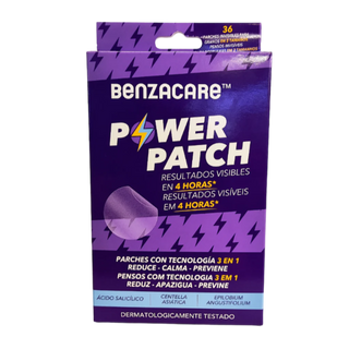 Benzacare Power Patch 3 en 1 36 parches