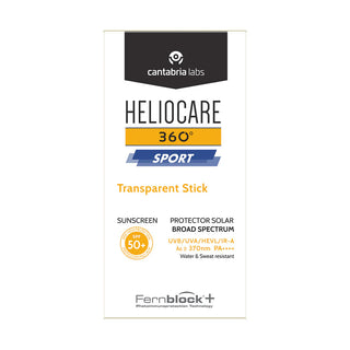 Cantabria Heliocare 360 Sport Transparent Stick 25gr
