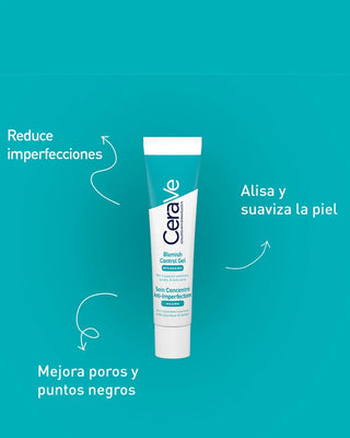 Cerave Blemish Gel Control Imperfecciones 40 Ml.