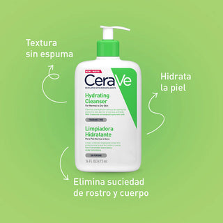 Cerave limpiadora hidratante facial y corporal 473ml
