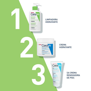Cerave limpiadora hidratante facial y corporal 473ml