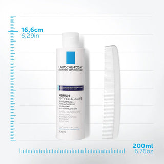 La Roche Posay  Shampoo Kerium para Caspa Seca 200ml