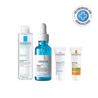 La Roche Posay Hyalu B5 Sérum 30ml+ Hyalu B5 Sérum ojos 5ml + Anthelios UVmune 400 Oil Control Gel Crema 3ml + Agua Micelar 50ml