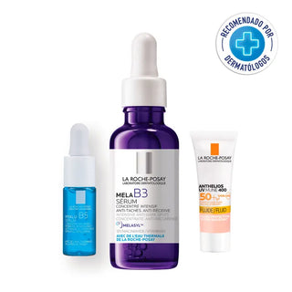 La Roche Posay Mela B3 30ml+ Hyalu B5 Mini 10ml+ Anthelios UVmune 400 Con Color 3ml